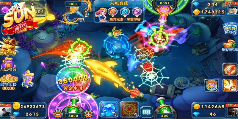Bắn Cá FishStorm – Phiêu Lưu Biển Sâu, Săn Cá Đầy Kịch Tính