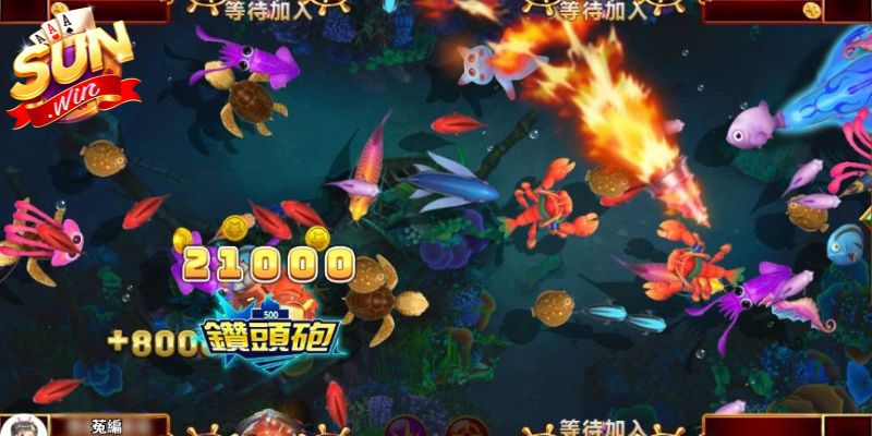 Bắn Cá Kho Báu Atlantis ghi dấu bằng hiệu ứng săn thưởng