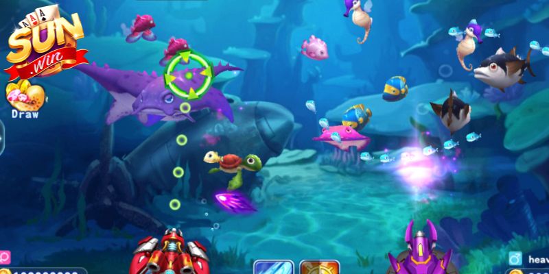 Bắn Cá SeaFlux kết hợp săn cá và khám phá đại dương