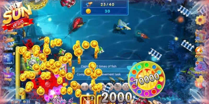 Bắn Cá Dragon Master kết hợp hình ảnh và hiệu ứng casino