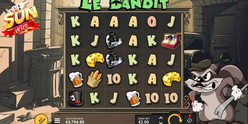Vòng quay Le Bandit tạo điểm nhấn qua từng trạng thái thưởng